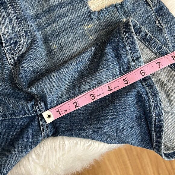 Anthropologie Holding Horses Painted Gable Boyfriend Shorts - Picture 8 of 13